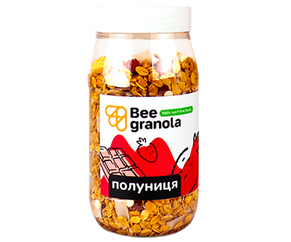 Гранола Bee Granola Клубника 250 г - фото-1