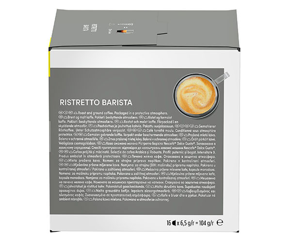Кофе в капсулах NESCAFE Dolce Gusto Ristretto Barista - 16 шт особенности