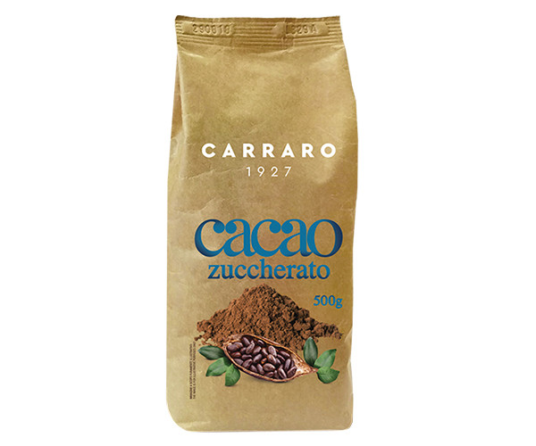 Какао Carraro Cacao Zuccherato 500 г - фото-1