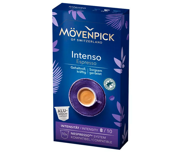 Кофе в капсулах Movenpick Intenso Espresso Nespresso 10 шт