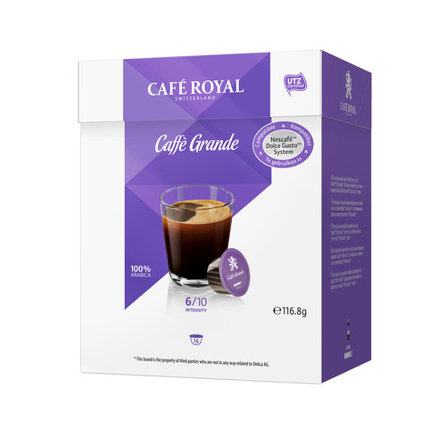 Кофе в капсулах Cafe Royal Dolce Gusto Caffe Grande 16 шт - фото-1