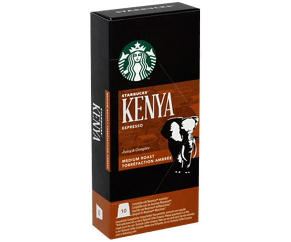 Кофе в капсулах Starbucks Nespresso Kenya Espresso 10 шт - фото-1