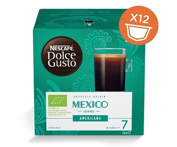 Кофе в капсулах NESCAFE Dolce Gusto Americano Mexico Chiapas - 12 шт - фото-1