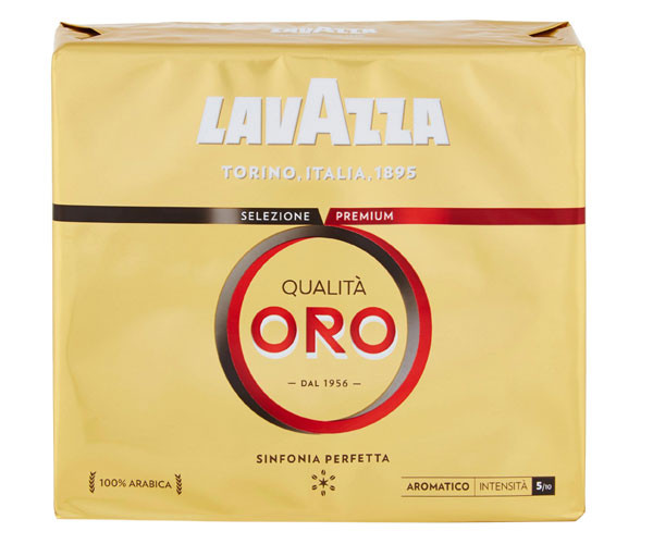 Кофе Lavazza Qualita Oro молотый 2х250 г - фото-1
