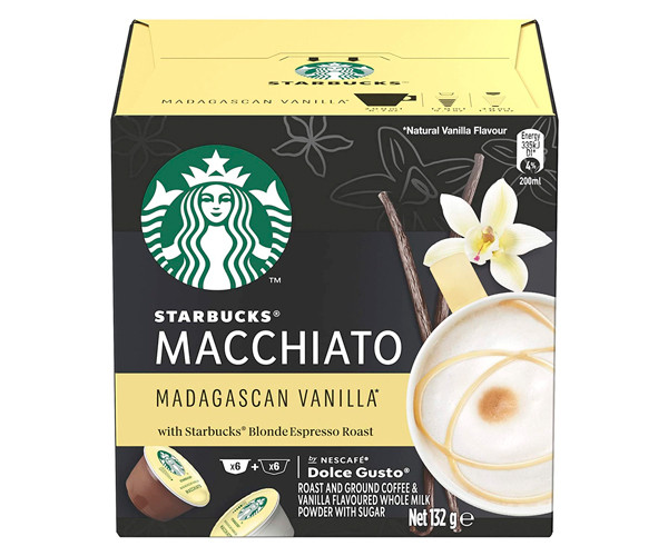 Кофе в капсулах Starbucks Dolce Gusto Madagascar Vanilla Macchiato - 12 шт - фото-1