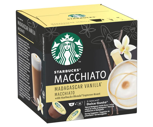Кофе в капсулах Starbucks Dolce Gusto Madagascar Vanilla Macchiato - 12 шт - фото-2