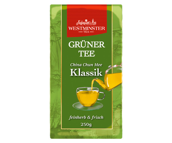 Зеленый чай Westminster Gruner Tee Klassik 250 г  - фото-1