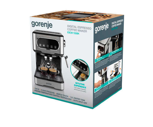 Кофеварка Gorenje ESCM15DBK - фото-5