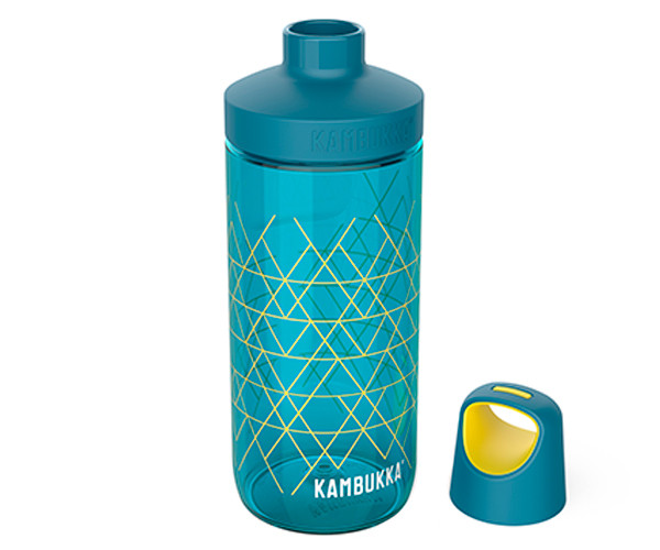 Бутылка для воды Kambukka Reno тритановая бирюзовая 500 мл - фото-3