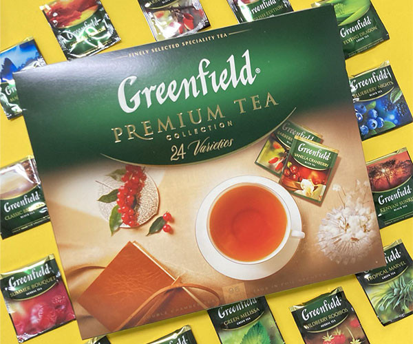 Набор чая Greenfield Premium tea Collection в пакетиках 24 вида 96 шт - фото-3