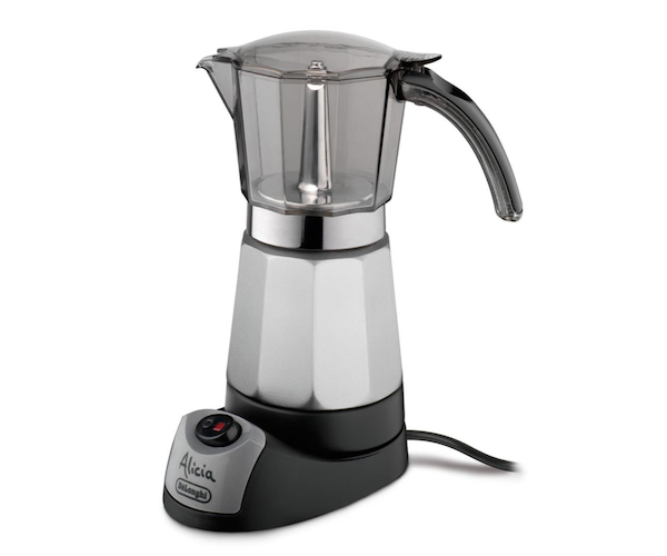 Гейзерная кофеварка DeLonghi Alicia EMK на 9 порций 360 мл - фото-1
