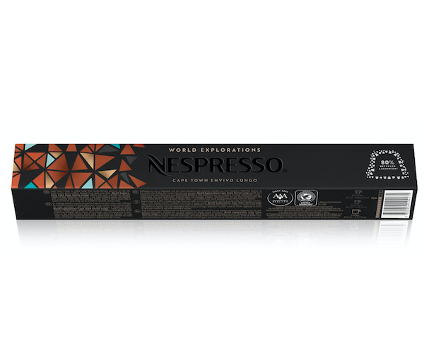 Кофе в капсулах Nespresso Cape Town Envivo Lungo (тубус) 10 шт - фото-1