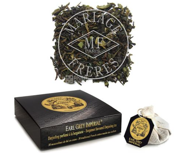 Черный чай Mariage Freres Earl Grey Imperial в пакетиках 30 шт - фото-1