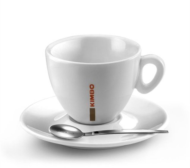 Чашка с блюдцем KIMBO Капучино Керамика 150 мл - фото-1