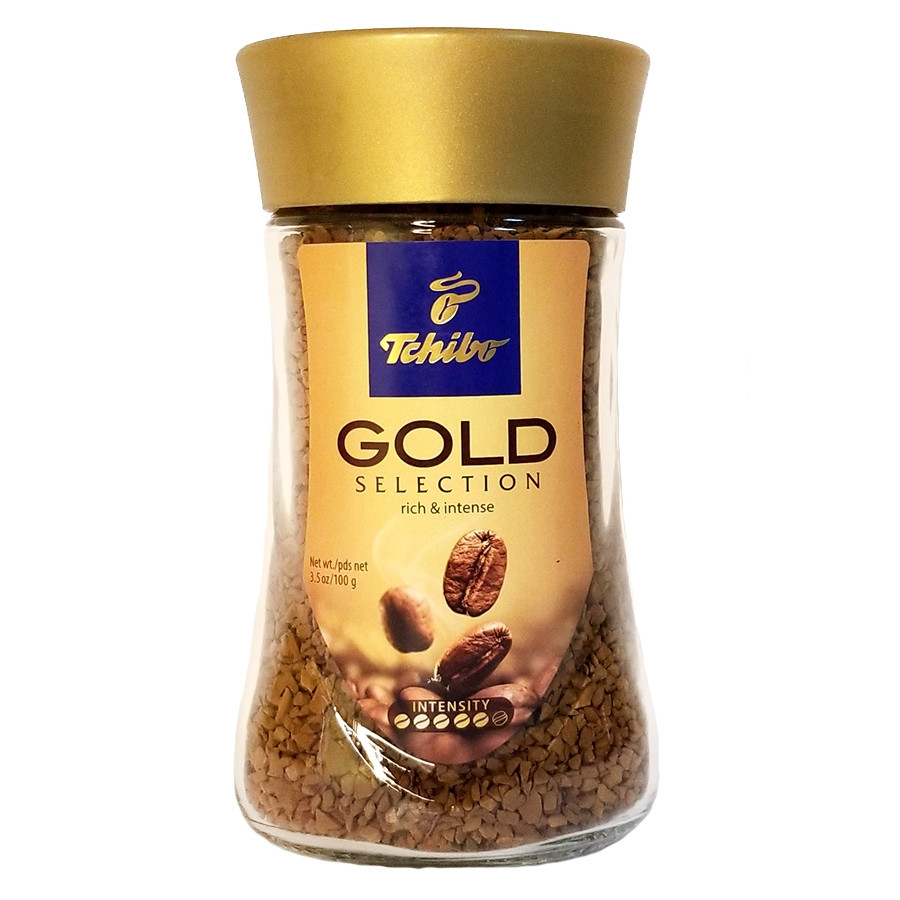 Кофе Tchibo Gold Selection растворимый 200 г - фото-1