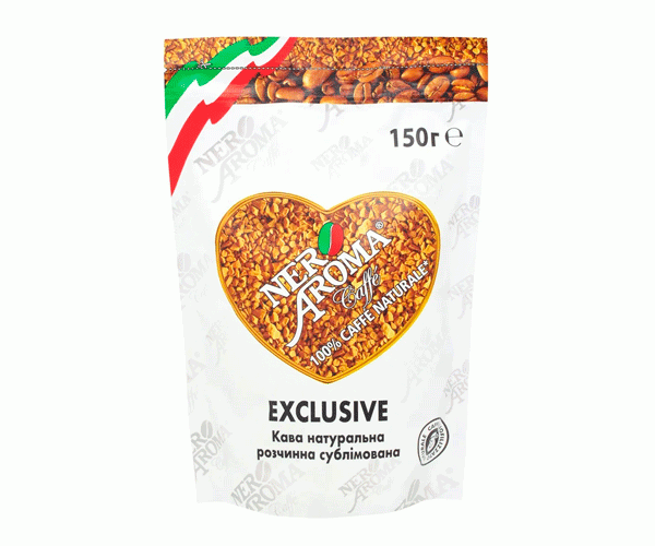 Кофе Nero Aroma Exclusive растворимый 150 г - фото-1