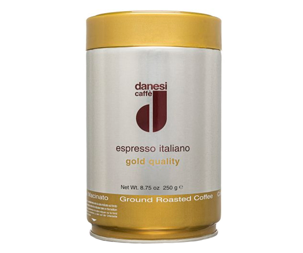 Кофе Danesi Espresso gold ж/б молотый 250 г - фото-1