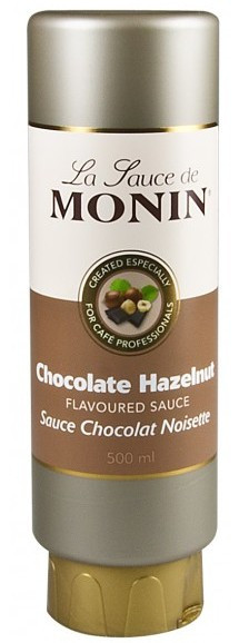 Соус Monin Шоколад с лесным орехом 0,5 л - фото-1