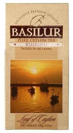 Черный чай Basilur Рухуну картон 100 г - фото-1