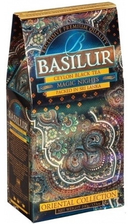 Черный чай Basilur Магия ночи картон 100 г - фото-1