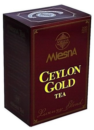 Черный чай Млесна Цейлон голд картон 200 г - фото-1