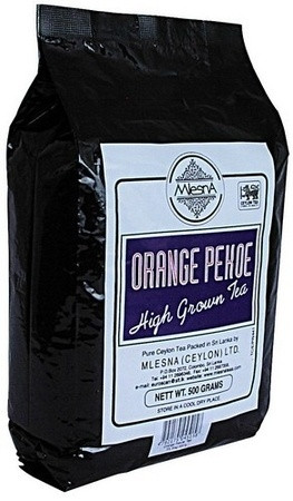 Черный чай Оранж Пеко Млесна пак. из фольги 500 г - фото-1