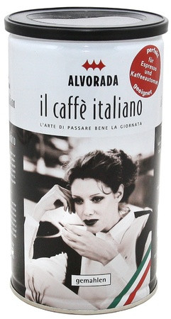 Кофе Alvorada IL Caffe Italiano молотый в банке 500 г - фото-1