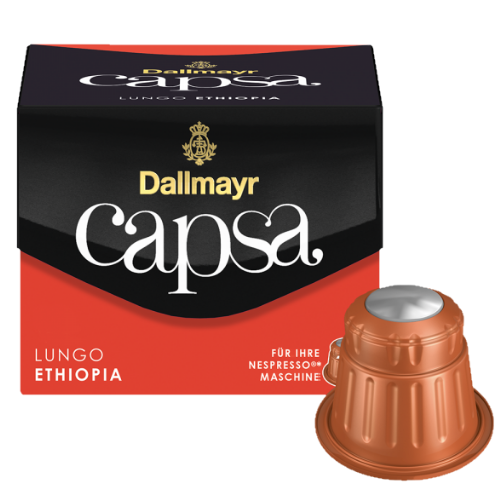 Кофе в капсулах Dallmayr NESPRESSO Capsa lungo Ethiopia - 10 шт - фото-1