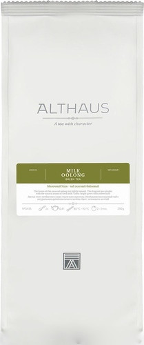 Зеленый чай Althaus Milk Oolong 250 г - фото-1