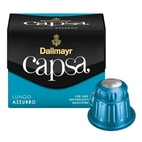 Кофе в капсулах Dallmayr NESPRESSO Capsa Lungo Azzurro - 10 шт - фото-1