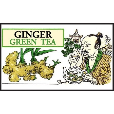 Зеленый чай Млесна Имбирь пак. из фольги 100 г - фото-1