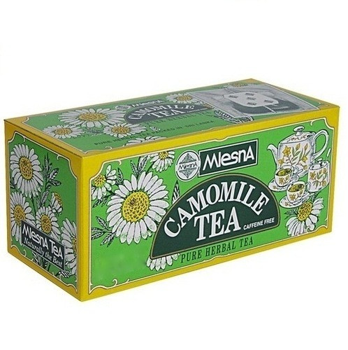 Травяной чай с ромашкой в пакетиках Млесна картон 200 г - фото-1