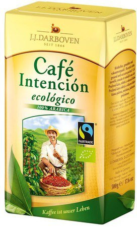Кофе J.J.Darboven CAFE INTENCION Ecologico молотый 500 г - фото-1