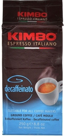 Кофе KIMBO Espresso Decaffeinato молотый 250 г - фото-1