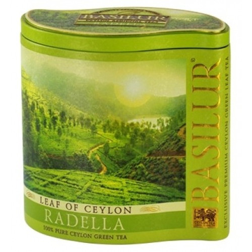 Зеленый чай Basilur Раделла ж/б 100 г - фото-1