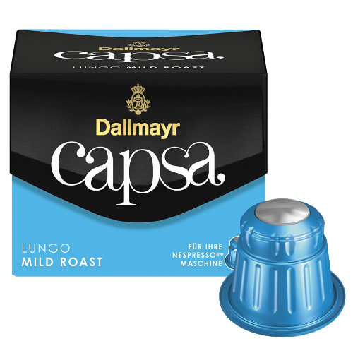 Кофе в капсулах Dallmayr Nespresso Capsa Lungo Mild Roast - 10 шт - фото-1