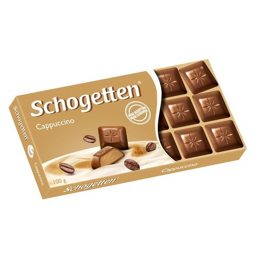 Молочный шоколад Schogetten Капучино 100 г - фото-1
