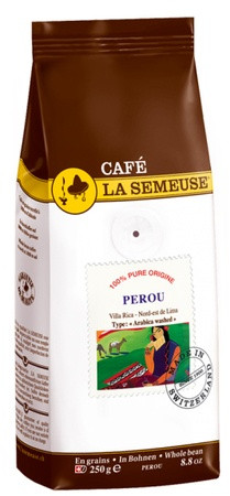 Кофе La Semeuse Perou Villarica в зернах 250 г - фото-1
