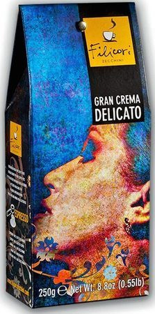 Кофе Filicori Zeсchini Gran Crema Delicato ESPRESSO молотый 250 г - фото-2