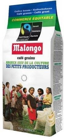 Кофе Malongo Fair Trade в зернах 250 г - фото-1