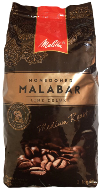 Кофе MELITTA Malabar в зернах 1000 г - фото-1