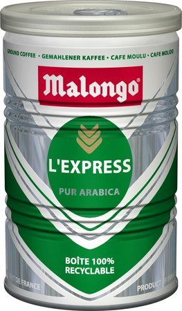 Кофе Malongo L Express молотый ж/б 250 г - фото-1
