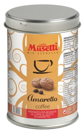 Кофе Musetti Caffe Amaretto молотый ж/б 125 г - фото-2