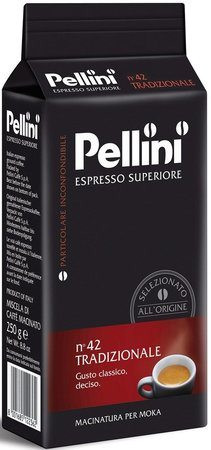 Кофе Pellini Espresso Superiore Tradizionale молотый 2*250 г - фото-1