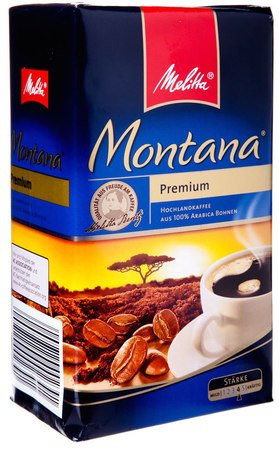 Кофе Melitta Montana 100% Arabica молотый 500 г - фото-1