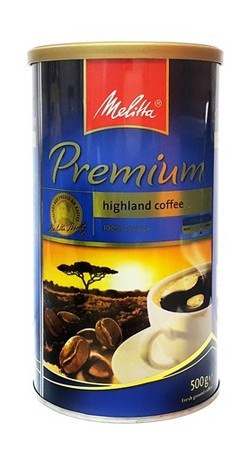 Кофе Melitta Premium 100% Arabica молотый ж/б 500 г - фото-1