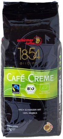 Кофе Schirmer Kaffee Biorista Caffe Creme в зернах 1 кг - фото-2