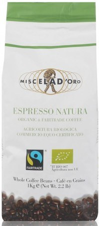 Кофе Miscela d Oro Espresso Natura в зернах 1000 г - фото-1