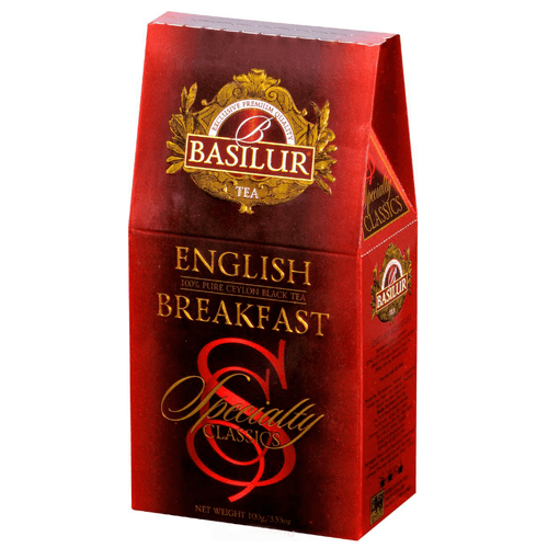 Черный чай Basilur Английский завтрак картон 100 г - фото-1