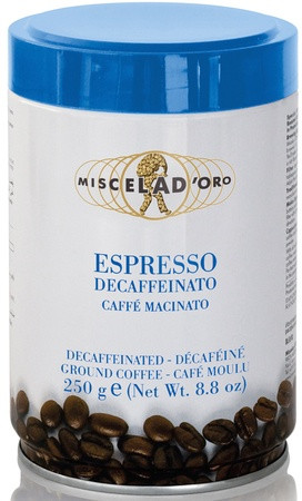Кофе Miscela d Oro Espresso Decaffeinato молотый ж/б 250 г - фото-1
